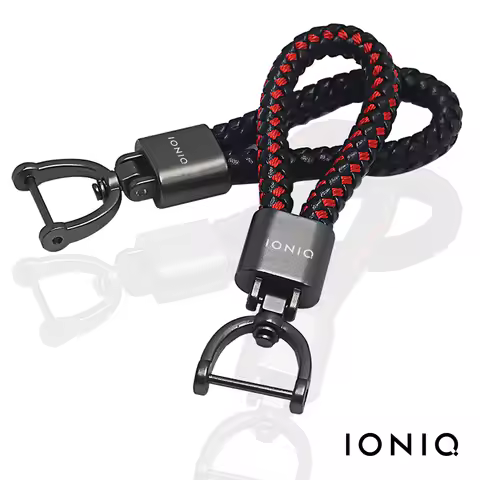 for Hyundai IONIQ 5 6 7 car Leather key chain car accessories