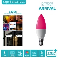 TP-Link Tapo L430C 40W Smart Wi-Fi Candle Light Bulb Multicolor | Sync-to-Sound | Energy Monitoring