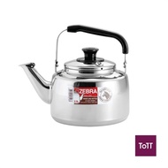 Zebra Classic Stainless Steel Whistle Kettle, 2.5L