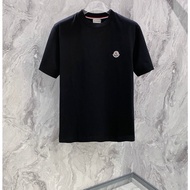 MONCLER Men Women Plus Size Short-Sleeved Couple Style Official Website Synchronous New Bottoming Sh