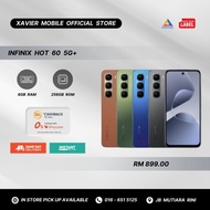 Infinix HOT 60 5G+ | 16GB* (8+8) + 256GB | 5,200mAh Battery | 18W Fast Charging