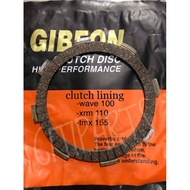 CLUTCH LINING WAVE 100, XRM 110, TMX 155 (sold per piece)