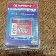 Transcend CF記憶卡  16GB 全新未拆