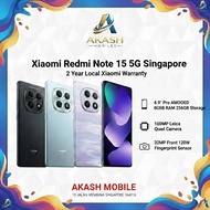 Redmi Note 15 5G Smartphones (2 Year Local Xiaomi Warranty)