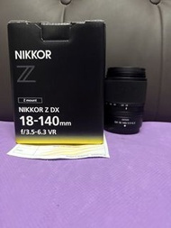  全新一樣 完美無瑕 香港行貨 Nikon Z 18-140 18-140mm VR Z5 Z6 Z7 Use