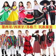 halloween costume halloween costume women Halloween Ethnic Costume - Traditional Mexican & Scottish 