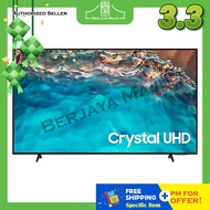 Samsung 85" 4K Smart LED TV UA85BU8000KXXM