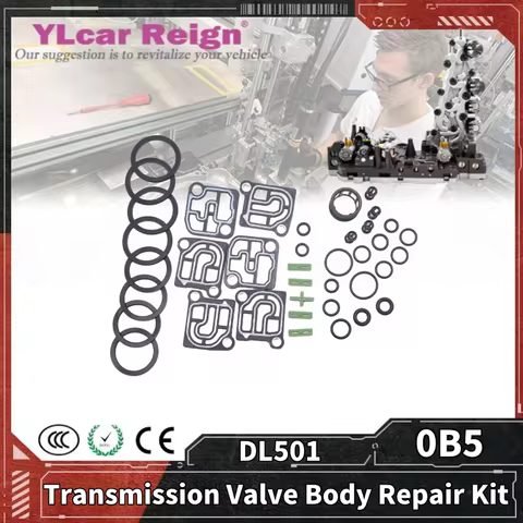 0B5 DL501 Automatic Transmission Valve Body Repair Kit Fits for Audi A4/A6/Q5 PORSCHE MACAN 3.0L 3.6