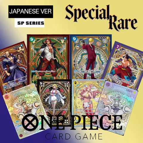 Diy One Piece Special Rare Card Op-11 A Fist of Divine Speed Shirahoshi Eb01-057 Sanji Stussy Silver