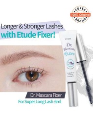 Etude House Dr. Mascara Fixer 超長睫毛膏#02（自然加長），長效防水不脫妝的睫毛膏定妝膏，具有加長效果，韓國化妝，韓國美妝