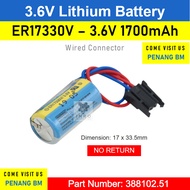 ER17330V 3.6V Lithium Battery