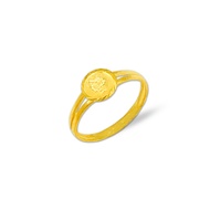 Top Cash Jewellery 916 Gold Coin Ring