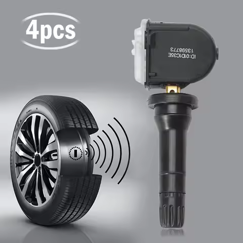4Pcs Tire Pressure Monitoring System TPMS Sensor for 433MHz Model Fit for Antara Astra Corsa Replace