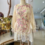 Makaio - BUTTER YELLOW - Maureen Top Butter Yellow-Pink Top