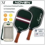 Beginner Performance Pickleball Paddle Set Lightweight Beginner Durable 16mm Pickleball Racket