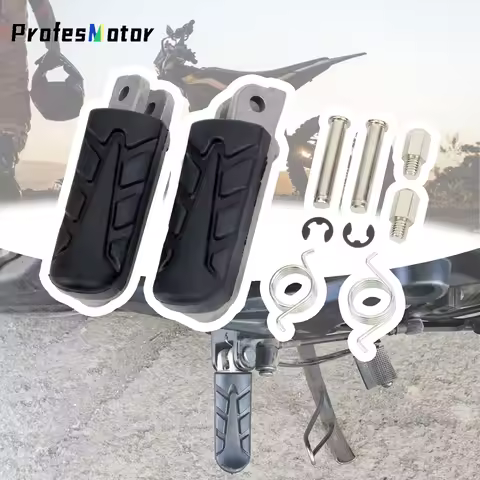 Motorcycle Front Footrests Foot Pegs For Honda CBR500 600 CBR 500R For Varadero XL 1000 V1 V2 V3 V4 