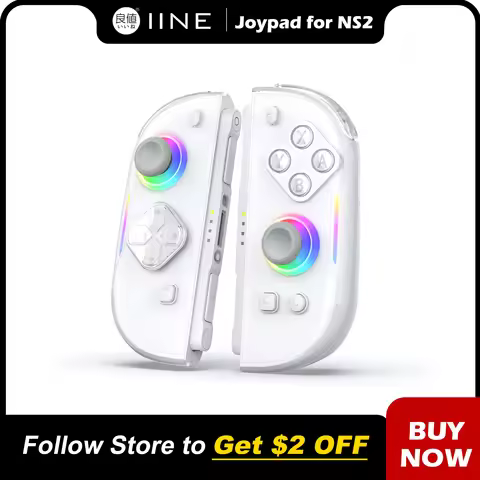 IINE Twin Lumina Wireless Joypad for Switch 2