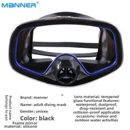Dustproof Fogproof Snorkeling Goggles Tempered Glass
