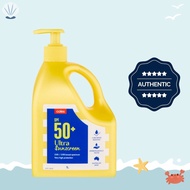 Coles SPF 50+ Sunscreen Ultra Pump 1L 500ML