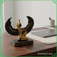 [BaositybfMY] Isis Deity Figurine Sturdy Resin Egyptian Deity Sculpture Detailed Carving