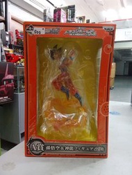 (葵興樂聲9樓門市現貨) 全新 BANPRESTO 《七龍珠》一番賞A 賞「孫悟空&神龍」盒不完美