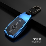 เคสกุญแจรถยนต์ Mercedes Benz G500 G63AMG GT50 C43 GLC43 GLE53 ปี 2025 แบบเรียบง่าย อุปกรณ์ตกแต่งภายใ