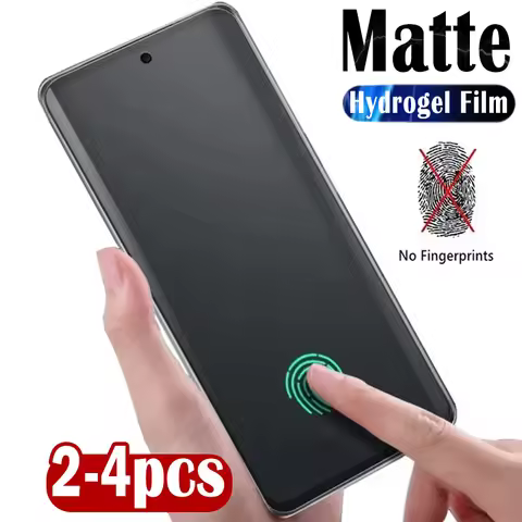 2-4pcs Matte Frosted Silicone Hydrogel Soft Film for Realme GT7 Pro Screen Protector for Realme GT 6