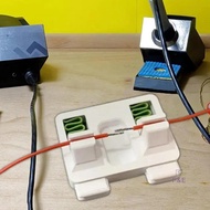 F&E 2Pcs Plastic Welding Wire Fixture Soldering Wire Holder Welding Clamp Repair Tool For Neat Wirin