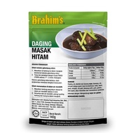 Brahim's Daging Masak Hitam - Meal Ready To Eat