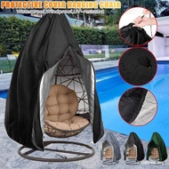 Swing Rattan Chair Waterproof Cover Outdoor Swing Glider Egg Shell Courtyard Garden Glider Dust Cove