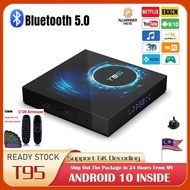 Smart TV T95 latest version H618+live channel 5G