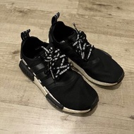 日本購入 adidas NMD 黑色 日文 文字 23cm