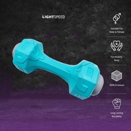 LIGHTSPEED Dumbell 5Kg 3Kg Dan 15Kg / Barbel Mini / Barbel Wanita /  Vinyl Cewek / Yoga