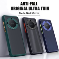 Shockproof Armor Matte Case For Honor X9b 5G Soft TPU Bumper Clear Hard PC Cover Capa On Honorx9b Xo