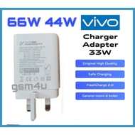 66W/44W/33W VIVO X50 X60 V27 V25e V23e V21 V20 Pro Y78 V20SE Charger Support Flash 2.0 Adapter Fast 