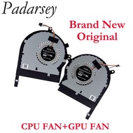 CPU Cooling Fan w/GPU Fan ASUS TUF Gaming Laptop FX504 FX80 ZX80 FX504G FX504GD FX80G FX80GE ZX80G