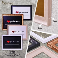 12R Photo Frame 30x40 Cm- 3 Cm-Minimalist 12R Photo Frame