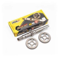 FASSTEK RACING GEAR1ST 14T/34T Y15ZR 6S / LC 5SPEED