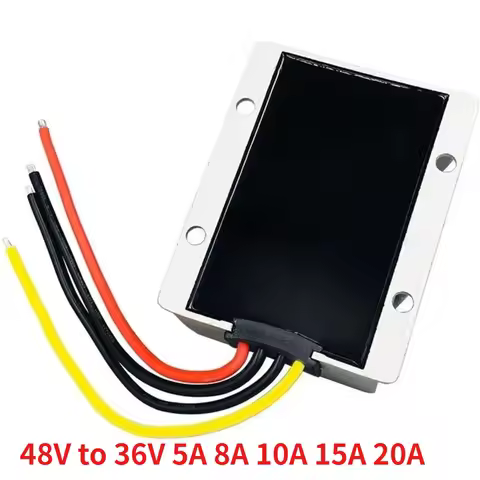 48V to 36V 5A 8A 10A 15A 20A DC Step-Down Power Supply Module 40V~60V to 36V DC-DC Regulator Convert