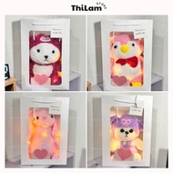 Teddy bear gift Set with high-quality carrying bag, gift for girlfriend, birthday gift for women