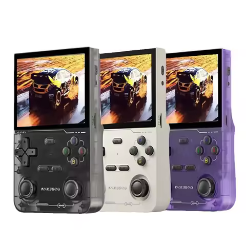 K36 Handheld Game Console 3.5 Inch IPS Screen Retro Video Game Console 16000 Games Portable Pocket H