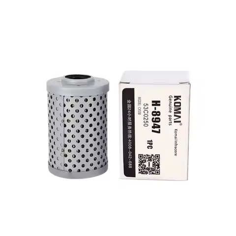 Fiber Glass Hydraulic Return Filter Pilot For Xugong Fe025fd1 803173137 H-8947