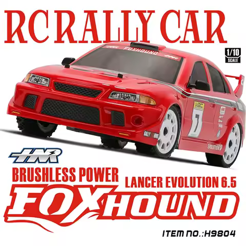 Hnr H9804 New Brushless 1/10 4wd Rc Electric Flatbed Drift Car Model 1.2mm Thickness Pc Soft Shell R