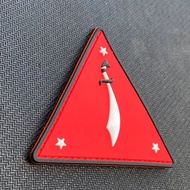 RUBBERIZED PVC PATCH 1ID SOUVENIR GIFT