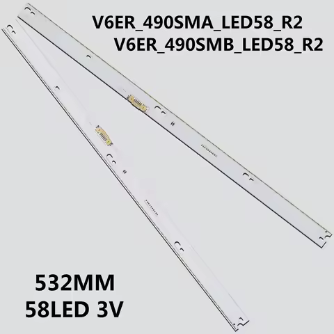 For Samsung 49" BN61-13349B UE49MU6472 UE49MU6500 UA49MU7500 UE49KU6670 CY-VK049HGLV4H CY-VK049HGLV7