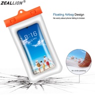 Zeallion Smartphone Dry Bag Case Floating Waterproof Phone Pouch 6.5 For iPhone XR X 11 Pro Max 8Plu