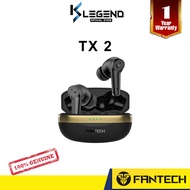 Fantech TWS Earbud Groove Bud+ TX2 with Low Latency Connection, IPX5 Sweat & Splash Resistance