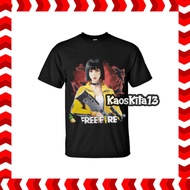BAJU FREEFIRE / KAOS FREE FIRE ANAK DAN DEWASA BAJU FF KELLY