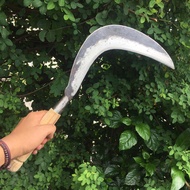 arit Besar tebal/Arit Baja Super Tajam/Arit siap pakai/sabit pengaritan/Sabit Arit rumput/Sabit padi