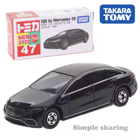 Takara Tomy Tomica No.47 EQS Mercedes-Benz - EQ Scale Diecast Alloy Model Cars Kids Xmas Gift Toys f
